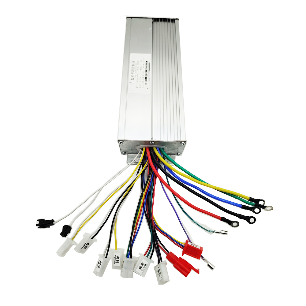 Kelly Kls7230S Controller - 48V/60V/64V 2000W 方形波ブラシレスコントローラー 18mos 45A 電動自転車/三輪車/電動スクーター/BLDCモーター用