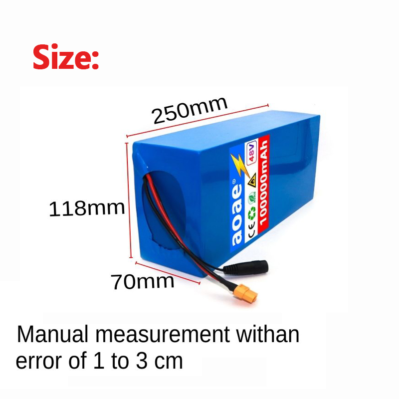 100%18650オリジナル 48V 100Ah 13s6p - 60V 50Ah Electric Scooter Battery のレビューと価格