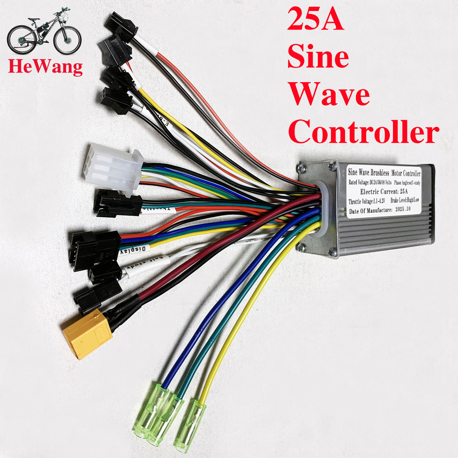 24V/36V/48V 3モード正弦波ブラシレスモーターコン - Kelly Kls7230S Controller のレビューと価格