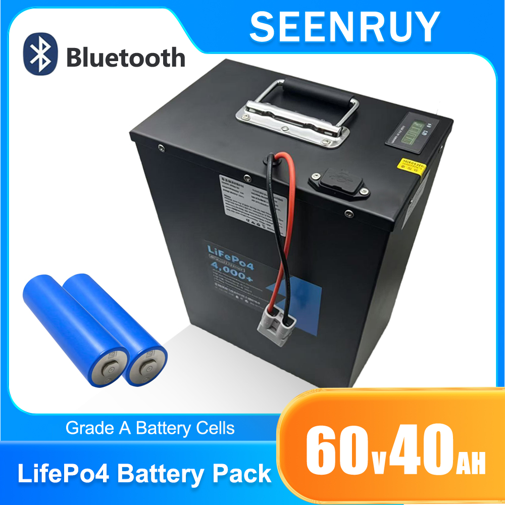 60V 40AH LifePO4 十分な容量のバッテリー内蔵 - 60V 50Ah Electric Scooter Battery のレビューと価格