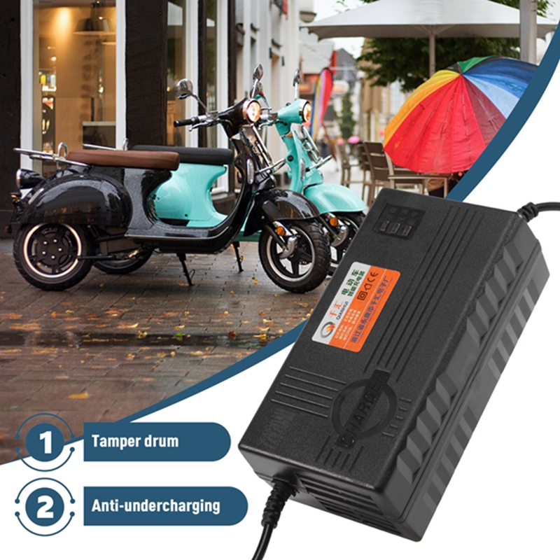 T82C ホットセール-72V 20AH オートバイバッテリ - 84V 20A Smart Charger のレビューと価格