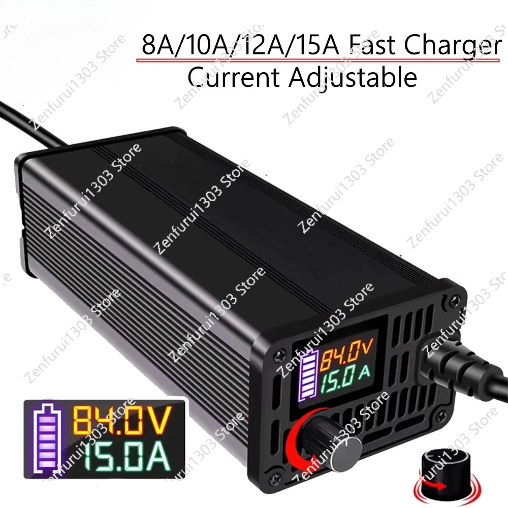 10A 15A 24V 48V 58.4V 72V 60V  - 72V 15A Fast Charger のレビューと価格