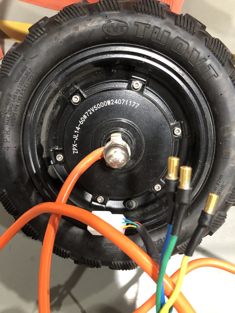 4000W、5000W、7500W、60mm、オレンジ色のワ - 13 Inch 72V 5000W Brushless Motor のレビューと価格